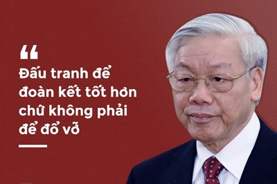 Tổng bí thư, Chủ tịch nước Nguyễn Phú Trọng là mẫu người “cần, kiệm, liêm chính, chí công, vô tư”