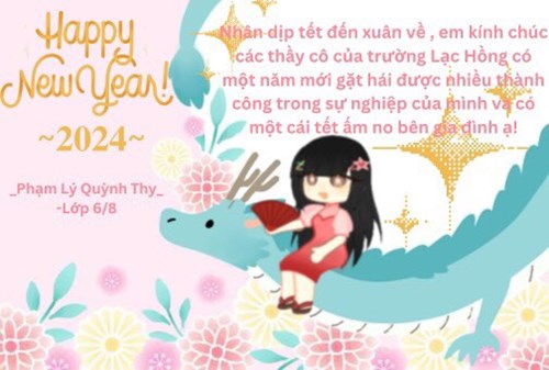 Thiệp 2024 - Phạm Lý Quỳnh Thy 6/8
