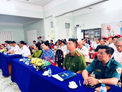 Ngày 15/10/2024, Đảng ủy Phường 15, Quận 8 đã tổ chức họp mặt: Ngày truyền thống Ngành Tổ chức xây dựng Đảng, Dân vận, Văn phòng Cấp ủy; 76 năm Ngành Kiểm tra Đảng; biểu dương gương điển hình “Dân vận khéo” năm 2024.