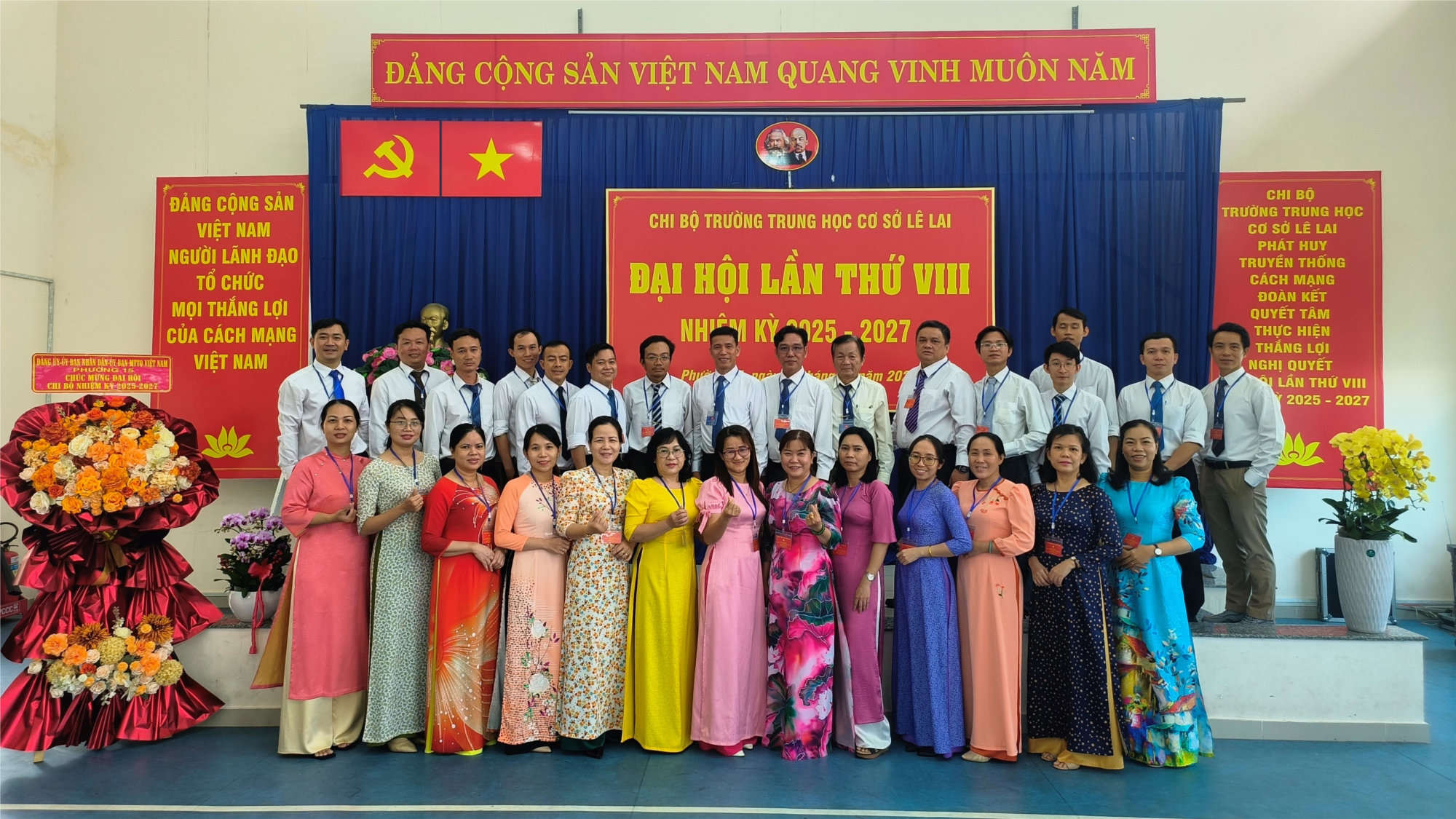 Đại hội Chi bộ trường THCS Lê Lai khóa VIII, nhiệm kì 2025 - 2027