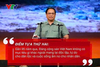 Thủ tướng chia sẻ về  6 điểm tựa Việt Nam 
