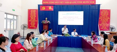 Chiều ngày 02/11/2024, Chi bộ trường THCS Lê Lai đã tổ chức “Hội nghị phân tích chất lượng đảng viên cuối năm 2024”.