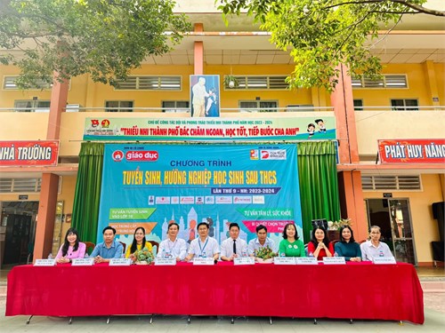 Chương trình tuyển sinh, hướng nghiệp cho học sinh khối 9