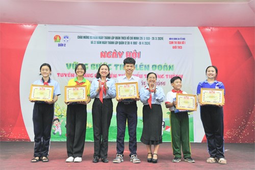 Ngày hội vững bước tiến lên đoàn 💖
🎊 liên hoan clb đội, nhóm và tuyên dương đội viên tiêu biểu trưởng thành năm học 2023 - 2024 🎊