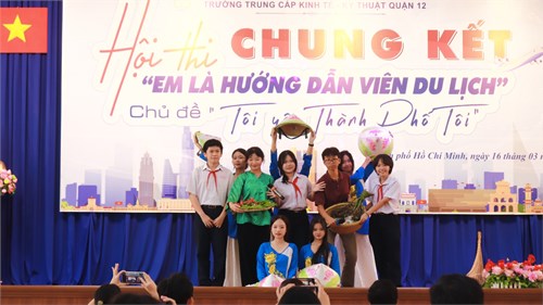 Trường THCS Nguyễn An Khương tham gia vòng Chung kết cuộc thi “Em là hướng dẫn viên du lịch” chủ đề “Tôi yêu thành phố tôi”