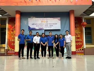 Lớp cảm tình Đoàn năm học 2023-2024