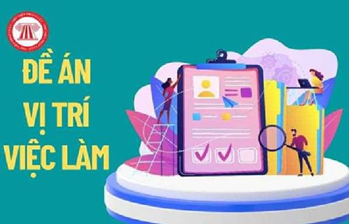 Đề án vị trí việc làm