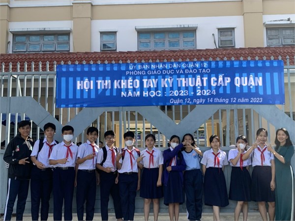Hội Thi Khéo Tay Kỹ Thuật Cấp Quận Năm Học 2023 - 2024