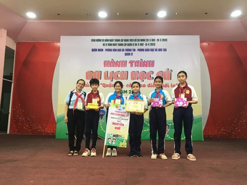Trường THCS Nguyễn Huệ Tham Gia  Hành Trình Du Lịch Học Sử  Năm Học 2023-2024
