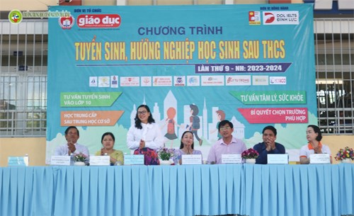 Chương trình tuyển sinh, hướng nghiệp học sinh sau thcs (lần thứ 9 - năm học 2023 - 2024)