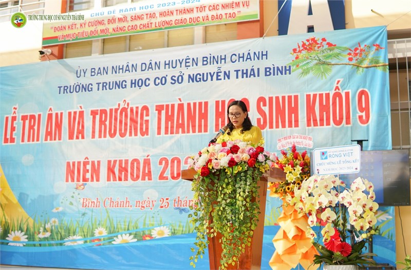 Lễ Tri Ân và Trưởng thành học sinh khối 9 Niên khoá 2020 - 2024