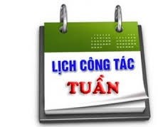 Lịch công tác tuần (từ ngày 15/01/2024 đến 21/01/2024)