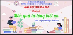 Chuyên đề giao lưu giới thiệu sách  Món quà từ lòng biết ơn 