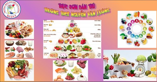 Thực Đơn Bán Trú Tuần 25 (Từ ngày 04/03 --> 08/03/2024)