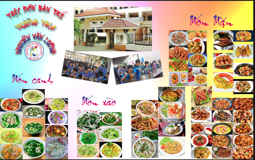 Thực Đơn Bán Trú Tuần 26 (Từ ngày 11/03 --> 15/03/2024)