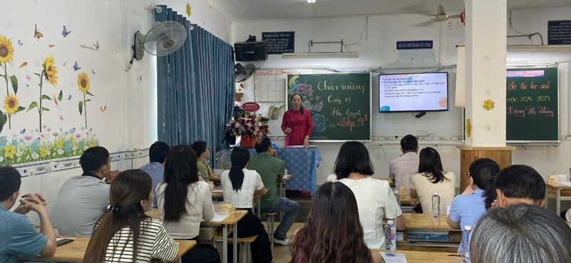 Hội nghị Cha mẹ học sinh đầu năm - Năm học 2024 - 2025
