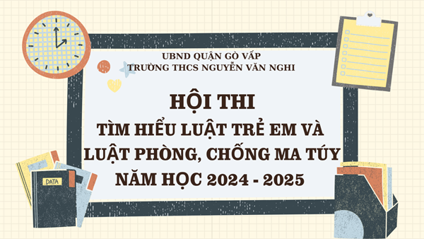 Tuyên dương Học sinh đạt giải Hội thi “Tìm hiểu Luật trẻ em và Luật phòng, chống ma túy” năm học 2024 – 2025