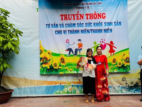 Truyền thông tư vấn và chăm sóc sức khỏe sinh sản cho vị thành niên / thanh niên