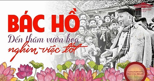 Kể chuyện Bác Hồ  Bác Hồ đến thăm vườn hoa nghìn việc tốt 