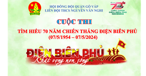 Phát động Cuộc thi tìm hiểu “70 năm chiến thắng Điện Biên Phủ” (07/5/1954 – 07/5/2024)
