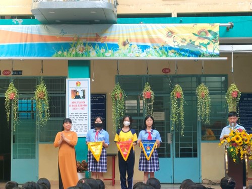 Sinh hoạt dưới cờ ngày 11 tháng 03 năm 2024