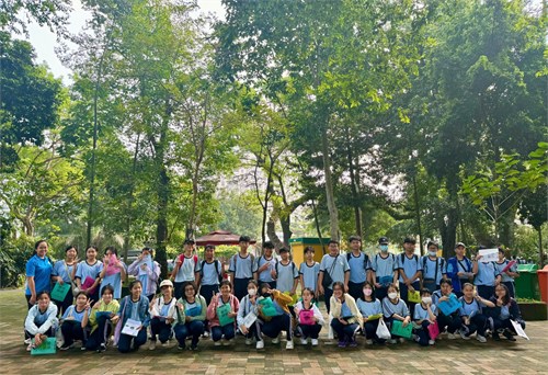 Khối 7 khám phá Thảo Cầm Viên Sài Gòn –  Khám phá thế giới thực vật và tham quan động vật