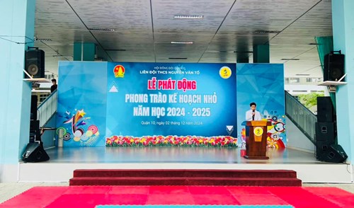 Lễ phát động phong trào kế hoạch nhỏ năm học 2024 - 2025