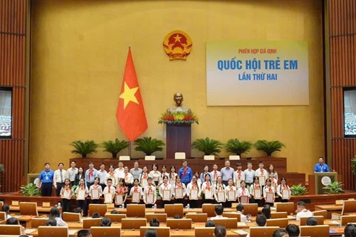 Phiên họp giả định “quốc hội trẻ em” lần thứ ii năm 2024