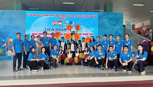 Thành tích ấn tượng tại liên hoan khoa học - công nghệ và đổi mới sáng tạo quận 10 lần thứ 6 năm 2024