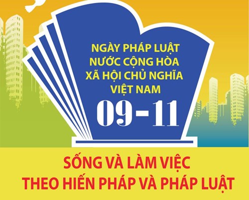 Tuyên truyền ngày pháp luật nước cộng hòa xã hội chủ nghĩa việt nam