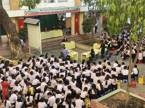 Tân thành với phiên tòa giả định chuyên đề “phòng, chống bạo lực học đường” và truyền thông trợ giúp pháp lý