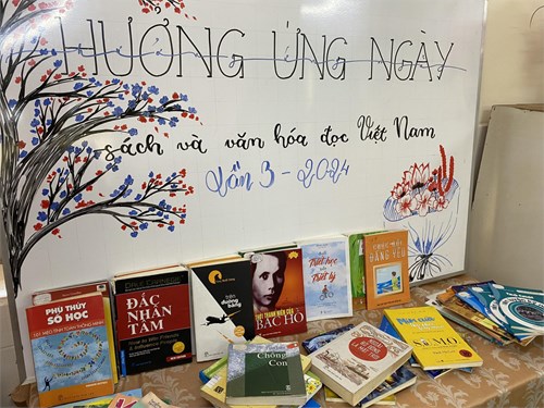 [THCS Phan Bội Châu] Hưởng ứng Ngày sách và Văn hóa đọc Việt Nam lần 3 - năm 2024