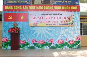 Lễ tổng kết học kỳ 1 - năm học 2023 - 2024