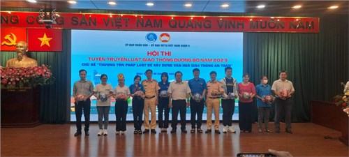 Trường THCS Phú Định đạt giải nhất Hội thi  Tuyên truyền luật giao thông đường bộ năm 2023 