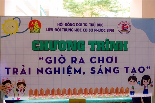 Chương trình Giờ ra chơi trải nghiệm, sáng tạo