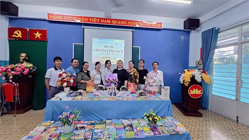Hội thi lớn lên cùng sách cấp trường lần x năm học 2024-2025