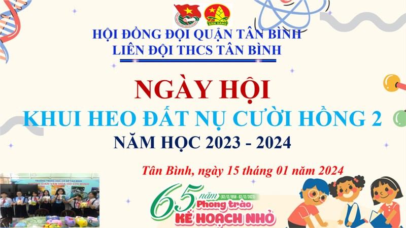 Ngày hội Khui heo đất - Nụ cười hồng lần 2 năm học 2023-2024