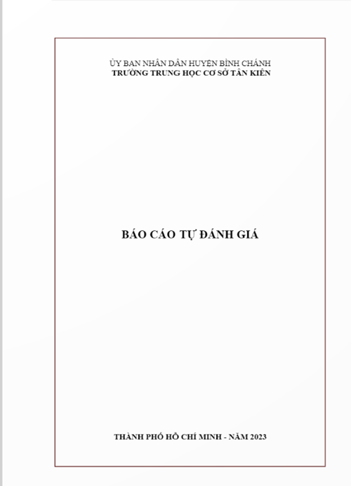 Báo cáo tự Đánh giá cải tiến chất lượng giáo dục trong 05 năm từ 2017 đến 2022