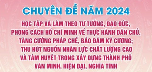 Chuyên đề năm 2024 về học tập và làm theo tư tưởng, đạo đức, phong cách Hồ Chí Minh