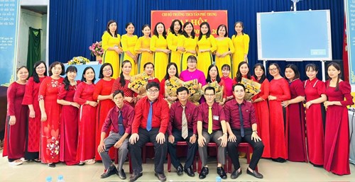 Đại hội Chi bộ trường THCS Tân Phú Trung nhiệm kỳ 2025 - 2027