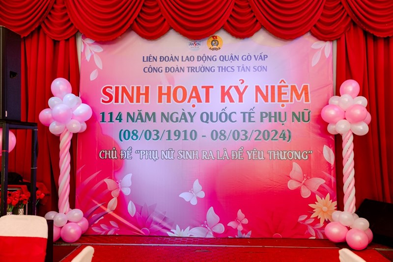 Sinh hoạt kỷ niệm 114 năm ngày quốc tế phụ nữ