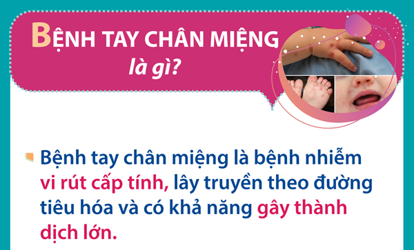 Tờ rơi điện tử Tay chân miệng