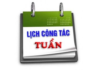 Lịch công tác tuần 20