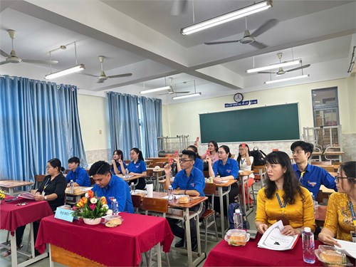 Chi đoàn trường THCS Tân Thới Hòa tổ chức   ĐẠI HỘI ĐOÀN VIÊN CHI ĐOÀN NHIỆM KỲ 2024-2025  
