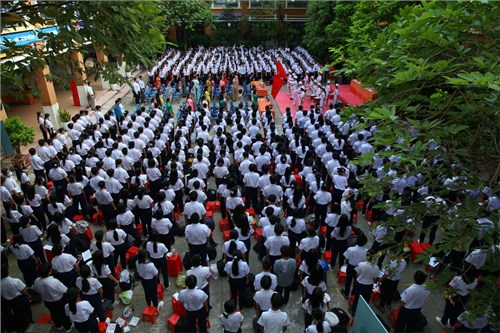 Trường THCS Tân Thới Hòa - Tổ chức Lễ giỗ Tổ Hùng Vương