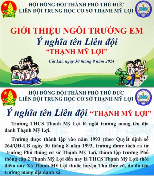 Sinh hoạt tìm hiểu ý nghĩa tên liên đội