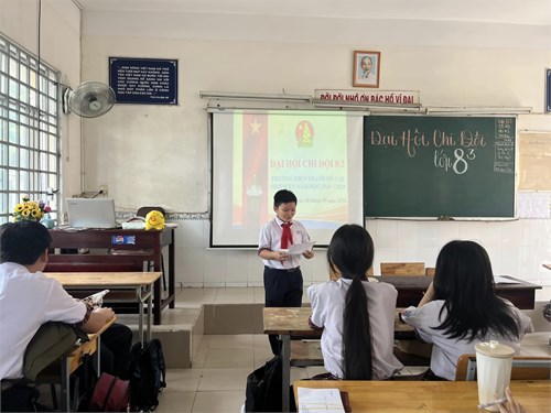 Đại hội Chi đội nhiệm kỳ năm học 2024-2025