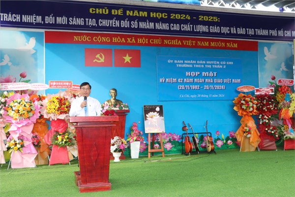 Họp mặt kỷ niệm 42 năm ngày Nhà giáo Việt Nam (20/11/1982-20/11/2024)