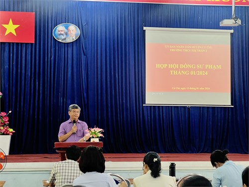 Họp Hội đồng sư phạm tháng 01, 02 năm 2024