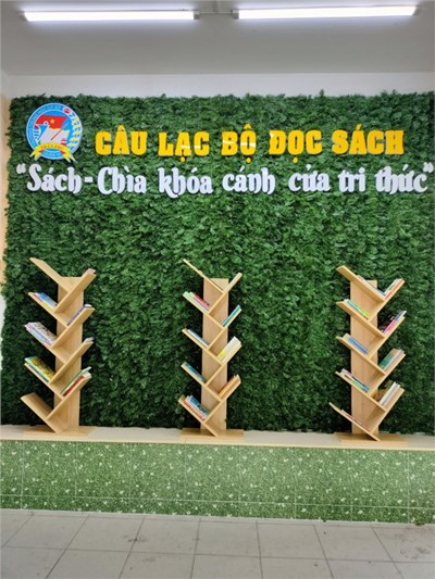 Hình ảnh không gian thư viện mở trường trần phú